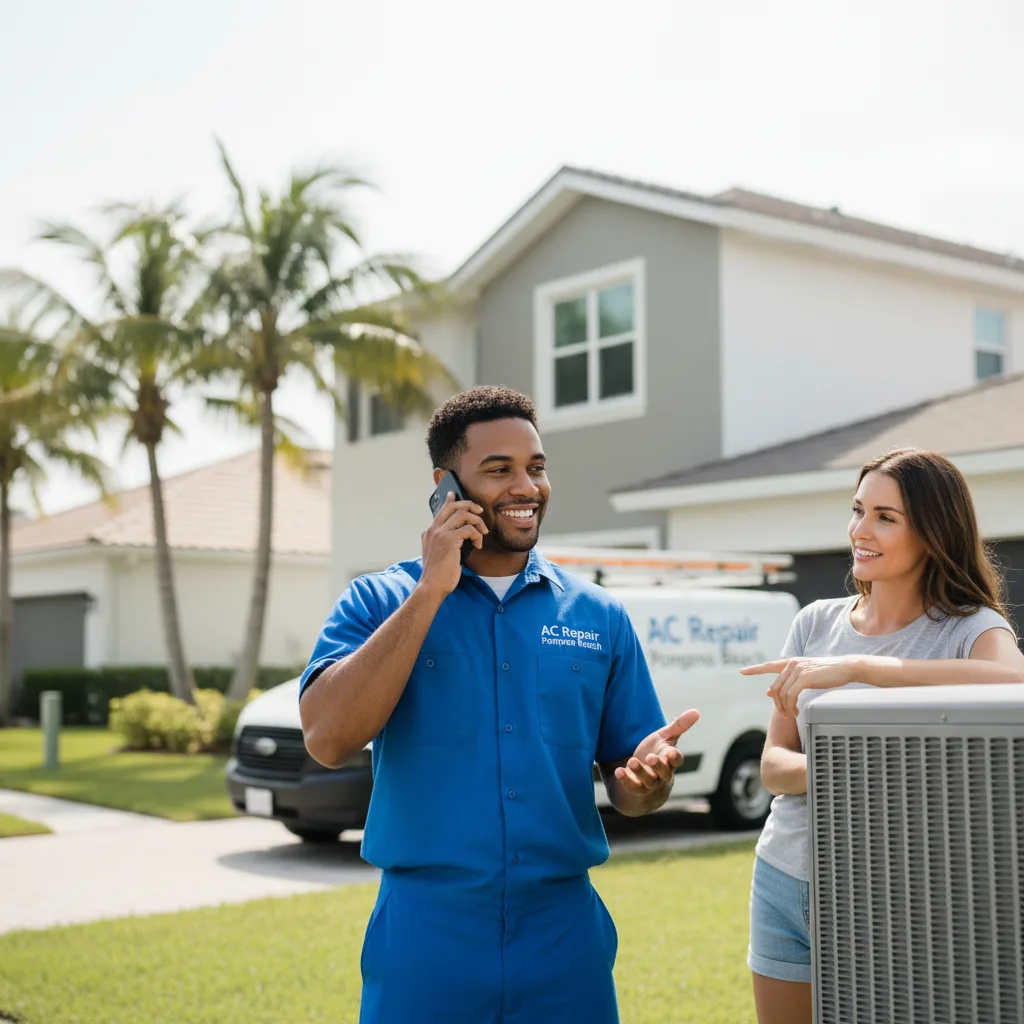 AC Repair Pompano Beach customer support in Cecil